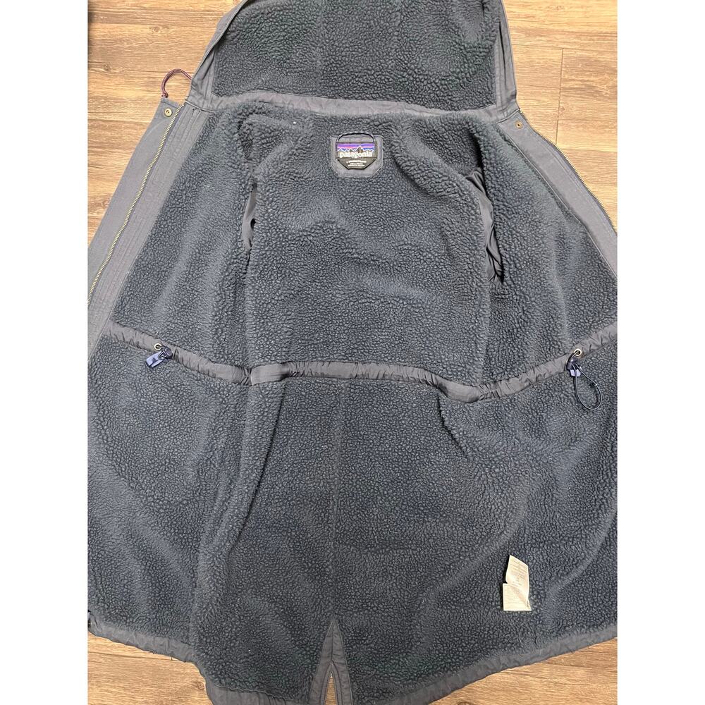 Patagonia Prairie Dawn Parka Sherpa Lined Hooded Coat Womens L RARE Gorpcore - Picture 13 of 16
